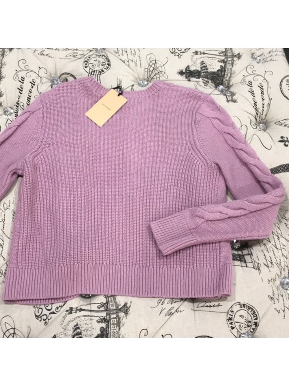 Halogen Open Front Cable Cardigan - Picture 6 of 9